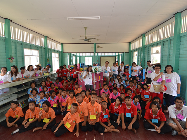 Group photo of everyone in the event