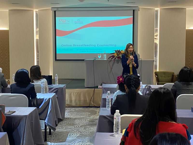 the breastfeeding counseling program in Thailand.